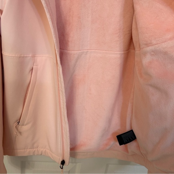 THE NORTH FACE WOMEN'S SHELBE RASCHEL SOFT-SHELL HOODIE in Pearl Pink Size S - Picture 14 of 16
